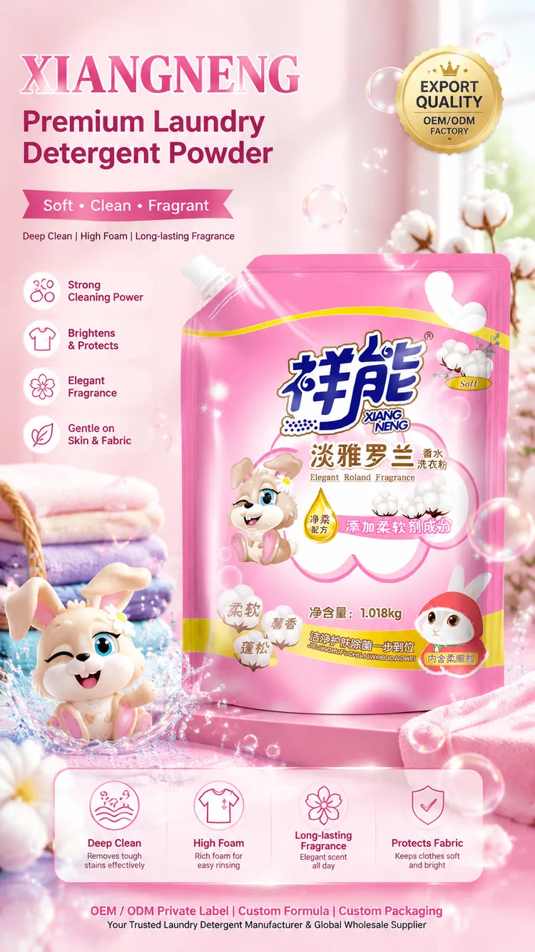 Senduo own-brand cleaning product packaging concept